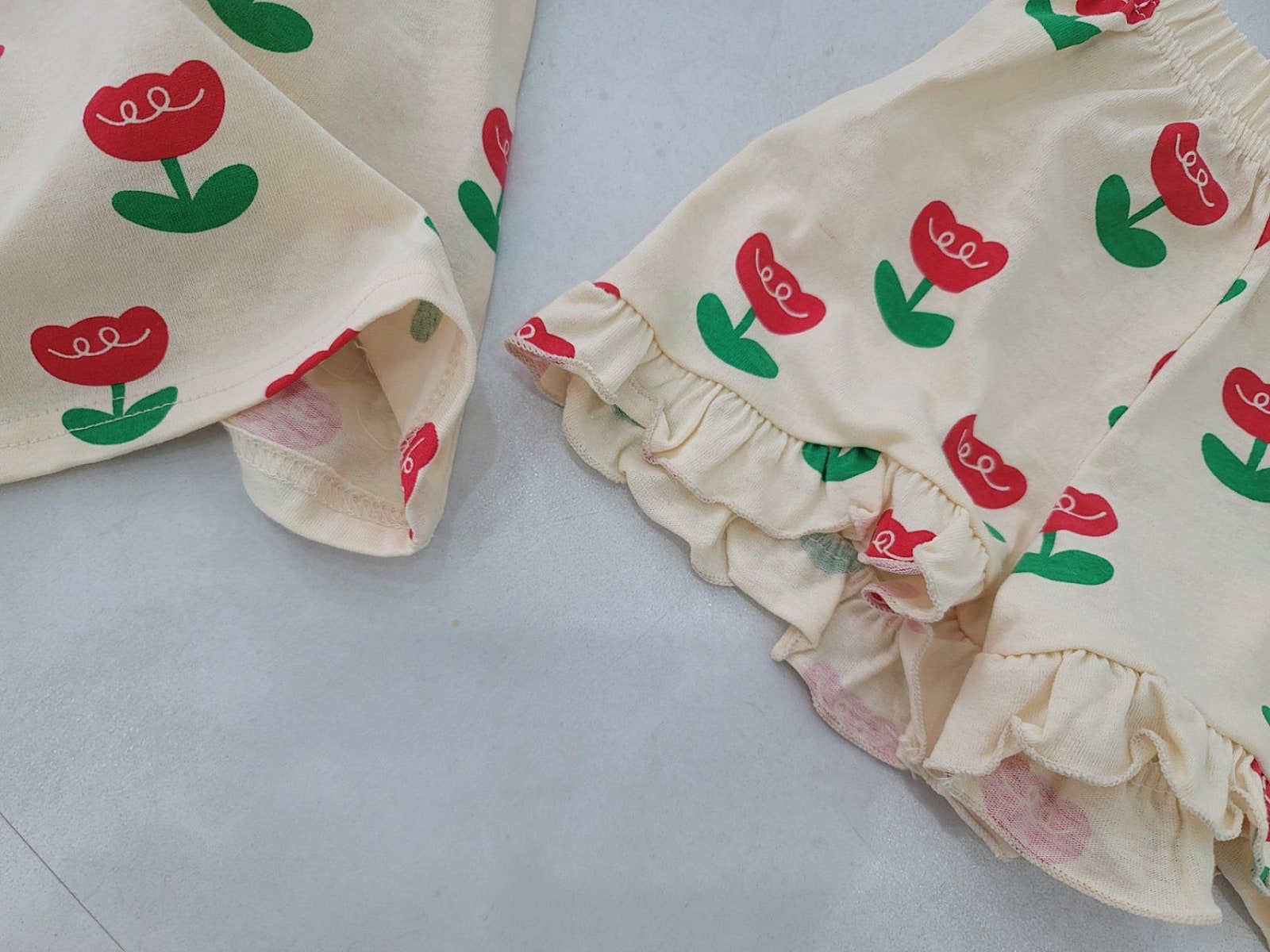 Tulip Frill Set | Red