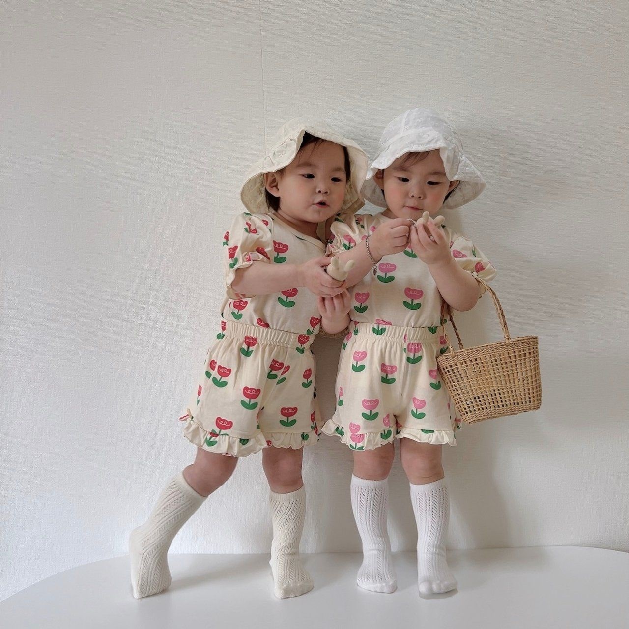 Tulip Frill Set | Red