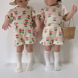 Tulip Frill Set | Red