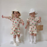 Tulip Frill Set | Red