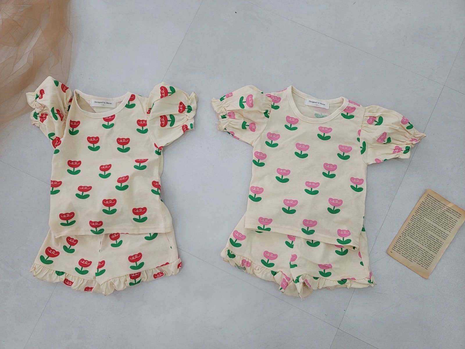 Tulip Frill Set | Red