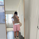Women's Sherpa Bermudas | Pink