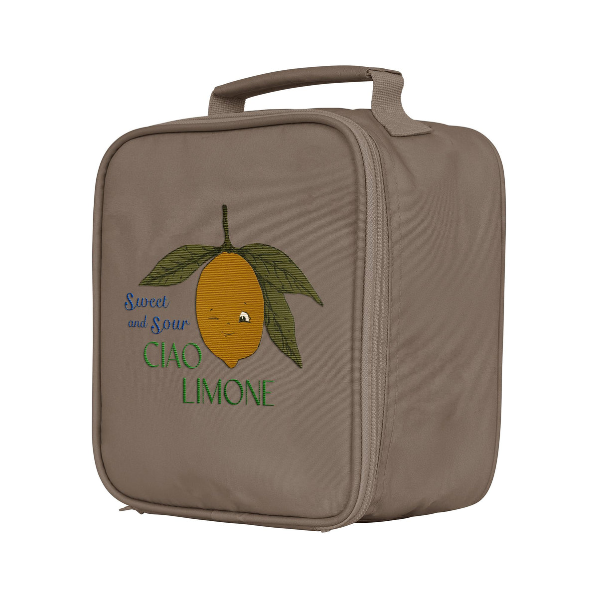 Konges Sløjd Clover Thermo Lunch Bag Lemon | Harmaa