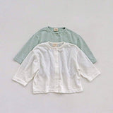 Eyelet Cardigan | Mint