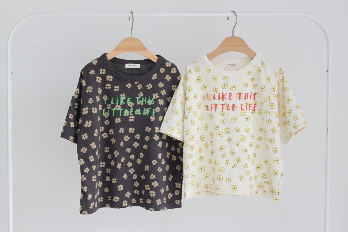 Little Life Flower Tee | Cream