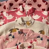 Jody Teddy Jacket | Bow Kitty