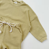 Kid's Waffle Set | Sage Green