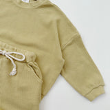 Kid's Waffle Set | Sage Green