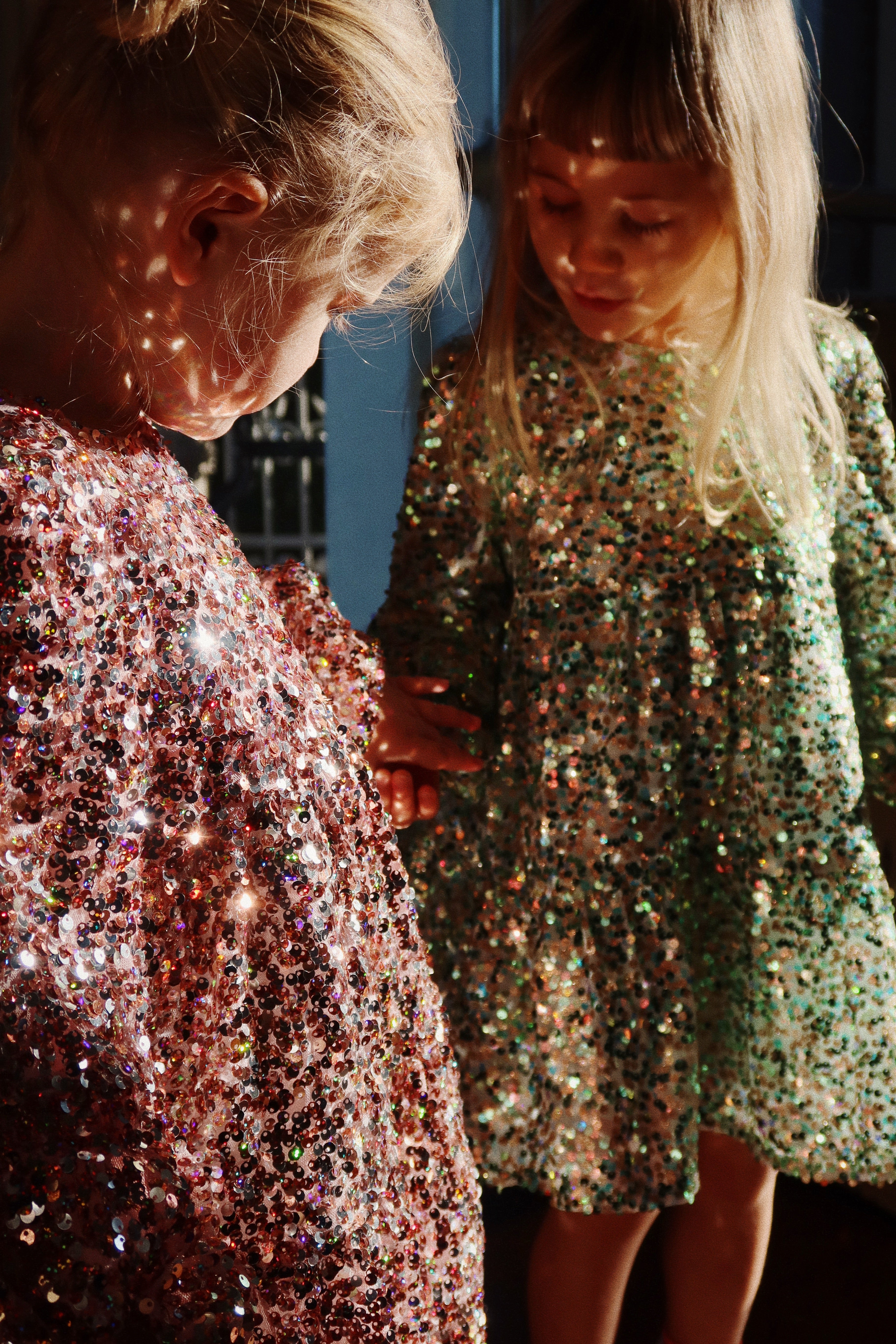 Lila Sequins Dress | Green