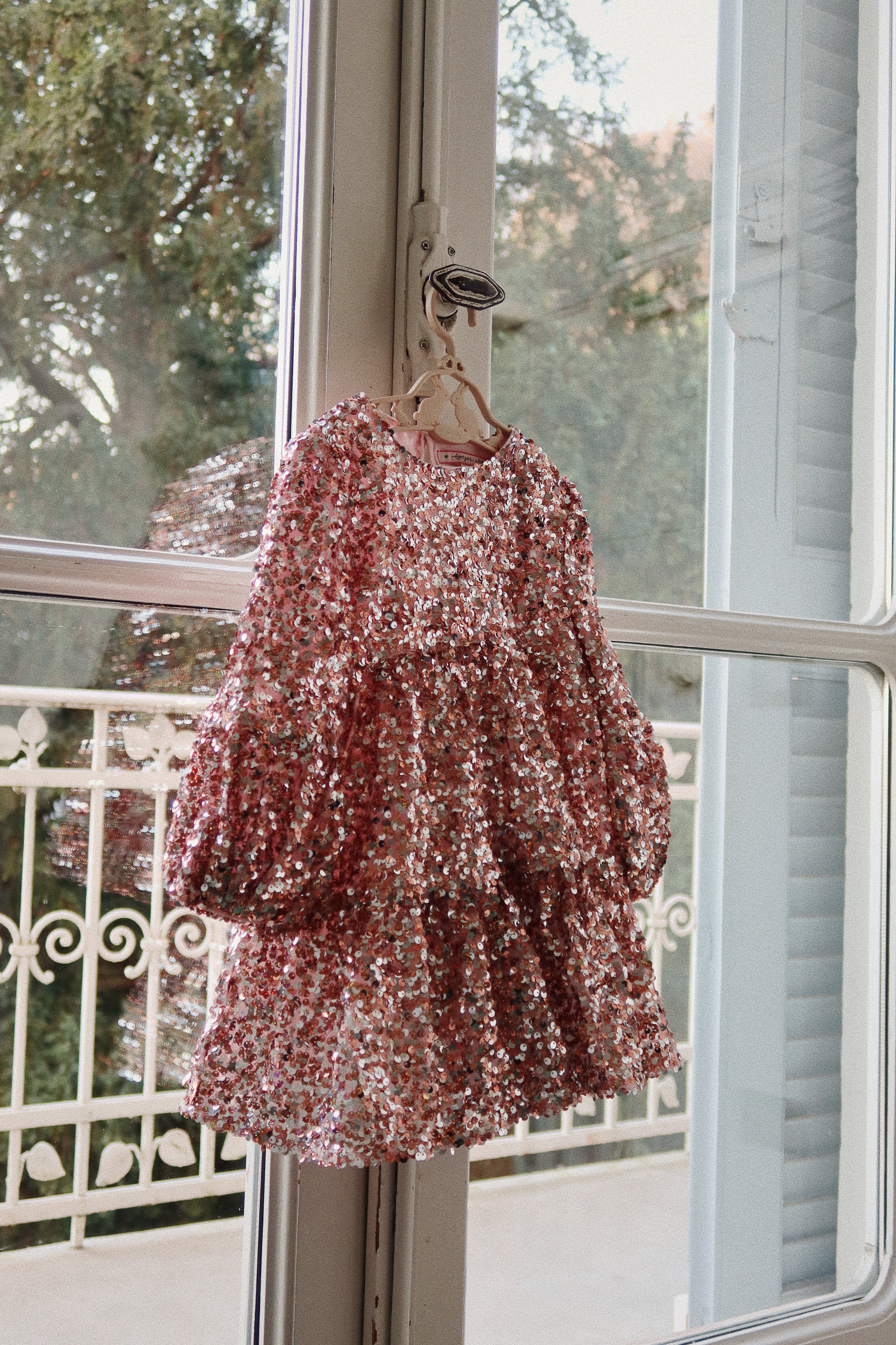 Lila Sequins Dress | Pink