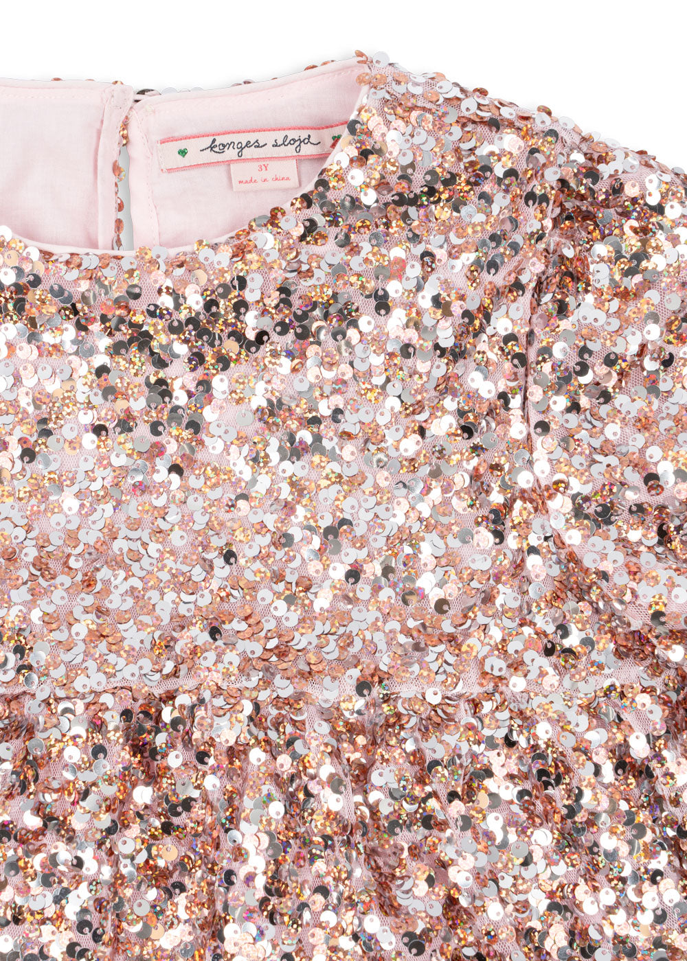 Lila Sequins Dress | Pink