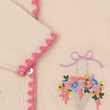 Collette Wool Knit Cardigan | Pink