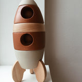 Stacking Wood Rocket