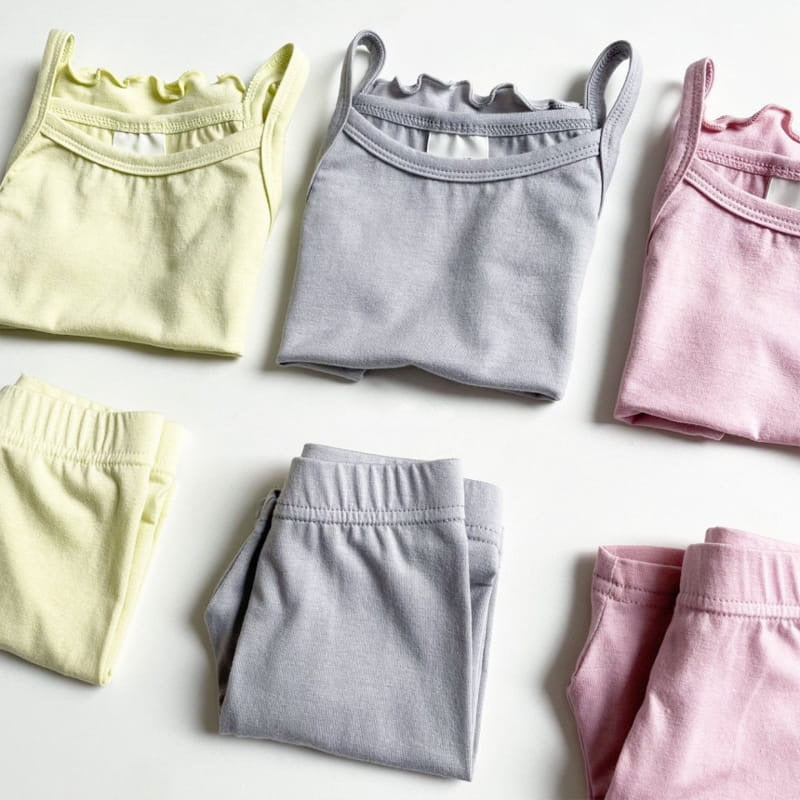 Spring Cami Set - Green
