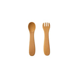 Bonbo Spoon + Fork | Yellow