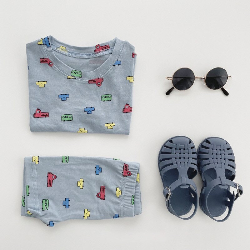 Automobile Summer Pyjamas - 4 Colors
