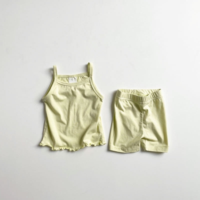 Spring Cami Set - Green