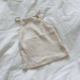 Ribbed Cami Top (Kid’s) - Cream