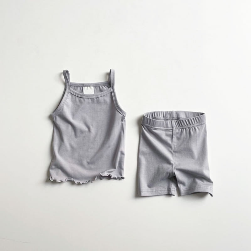 Spring Cami Set - Grey
