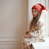 Christmas Pointelle Hat