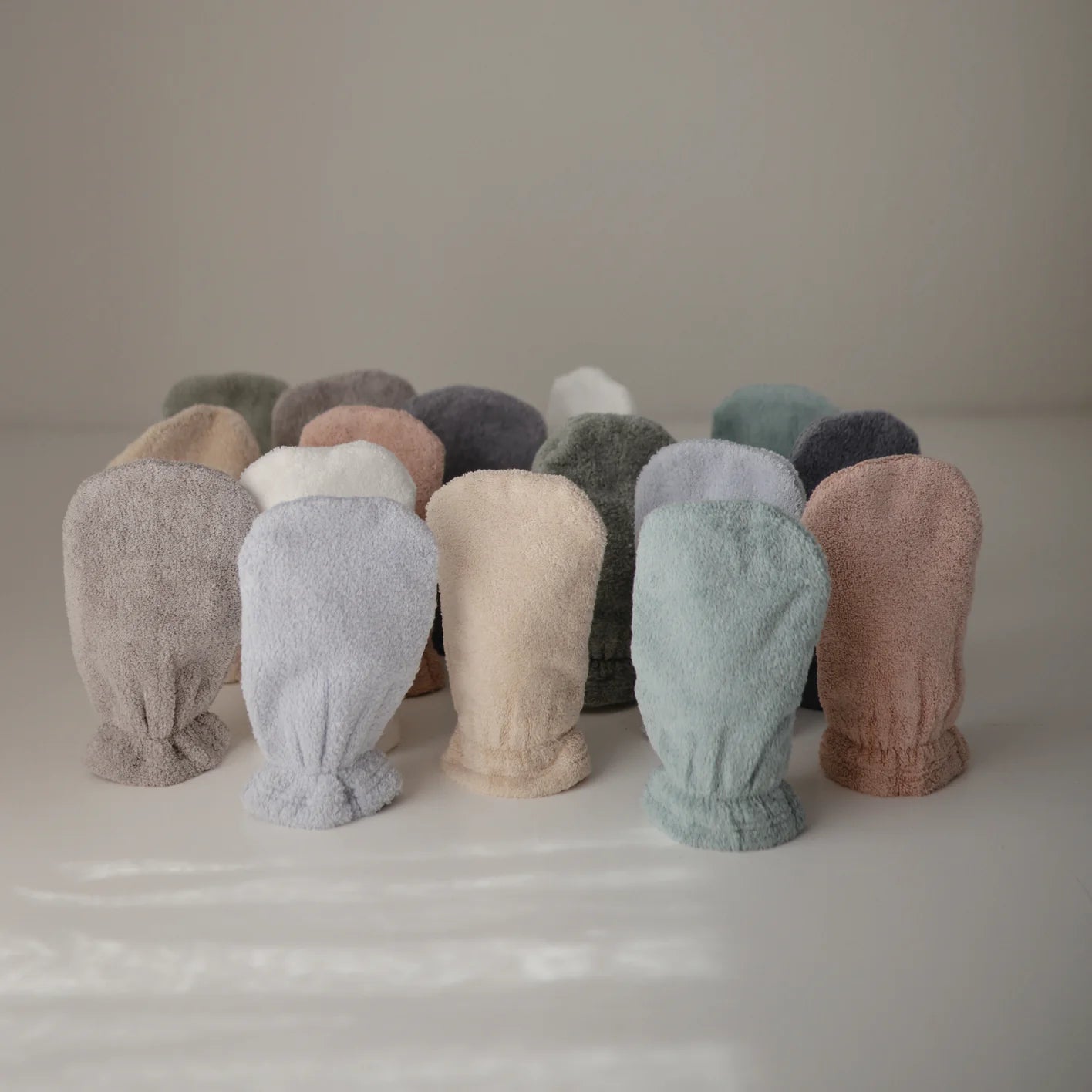 Organic Cotton Bath Mitt | Moss
