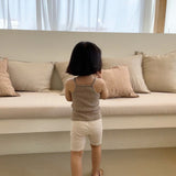 Ribbed Cami Top (Kid’s) - Cream