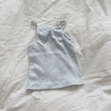 Ribbed Cami Top (Mama) - Blue