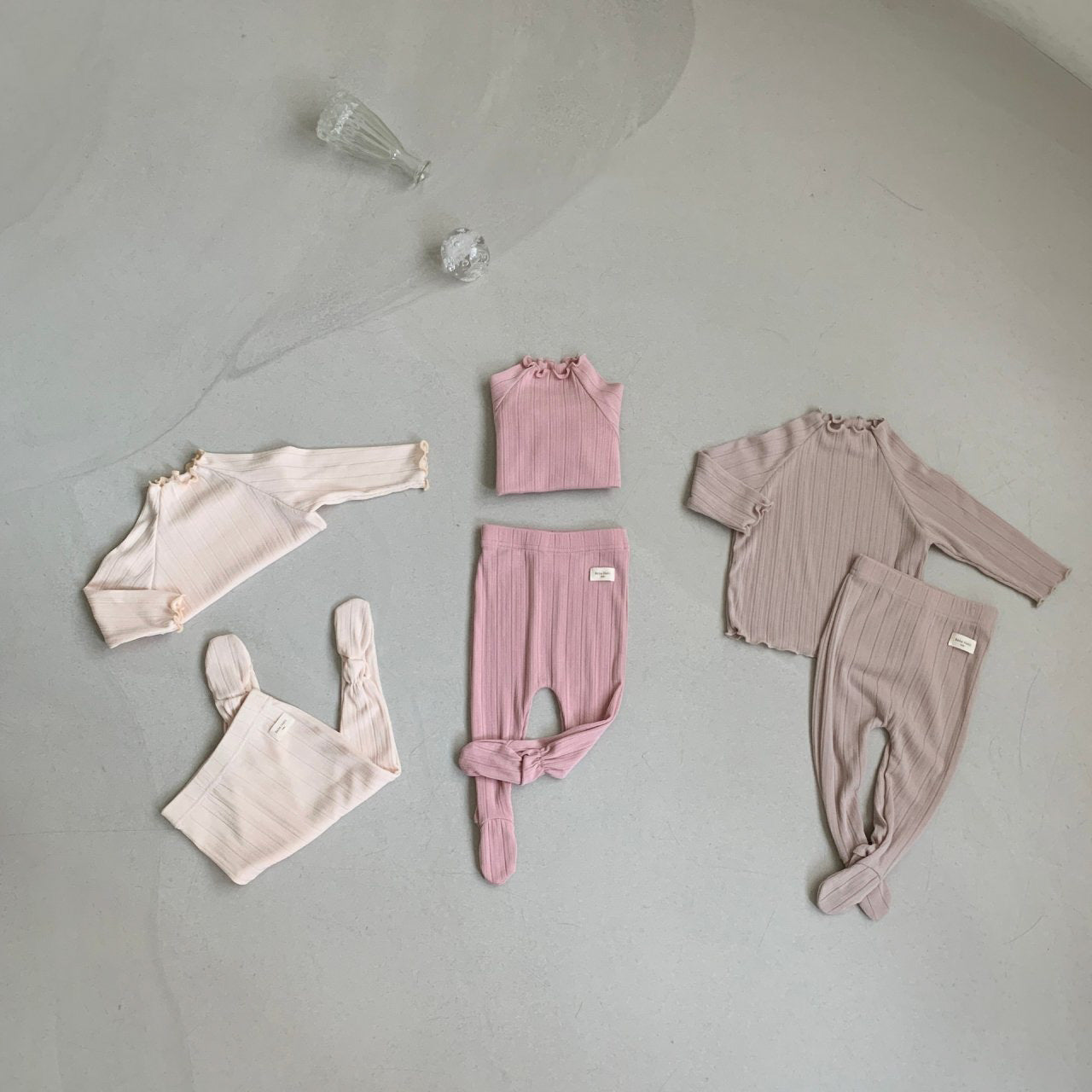 Baby Footed Leggings - Cream