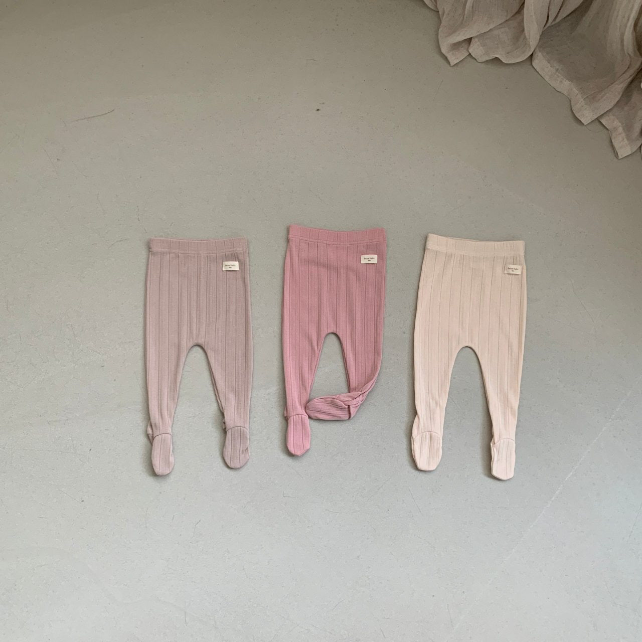 Baby Footed Leggings - Cream