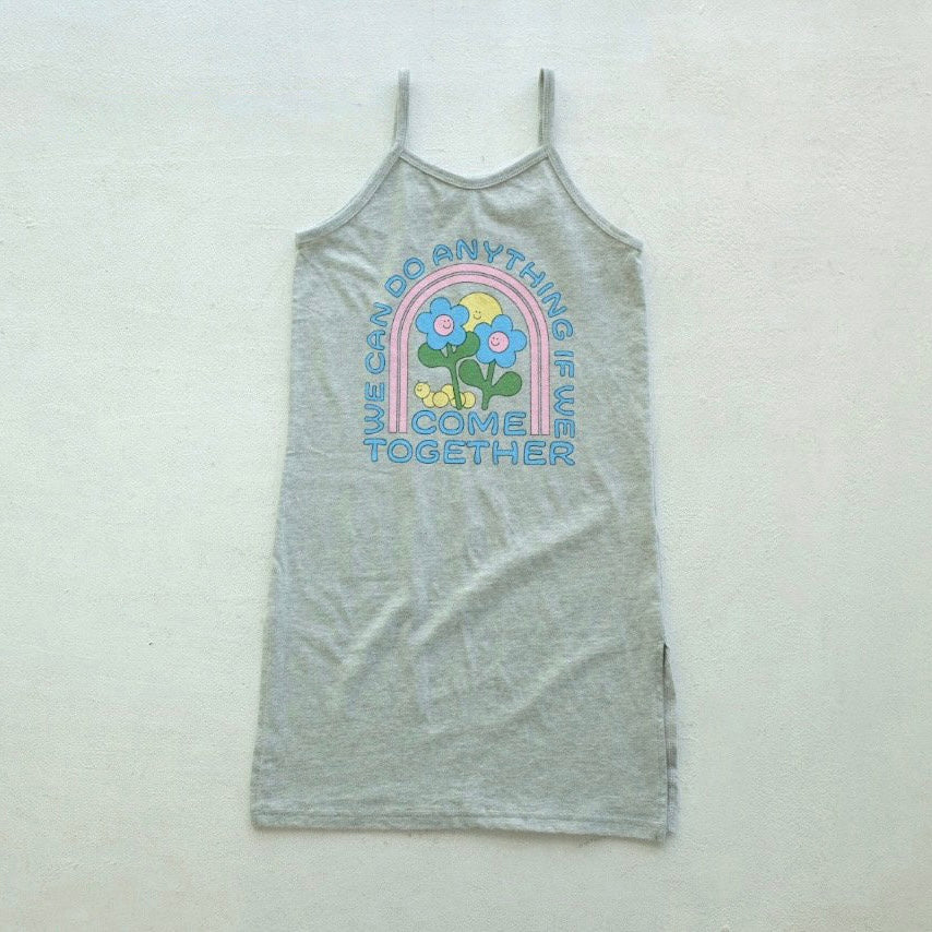Come Together Cami Dress - Heather Grey