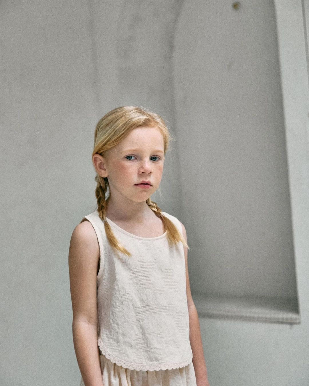 Gemma Skirt Set | Milk