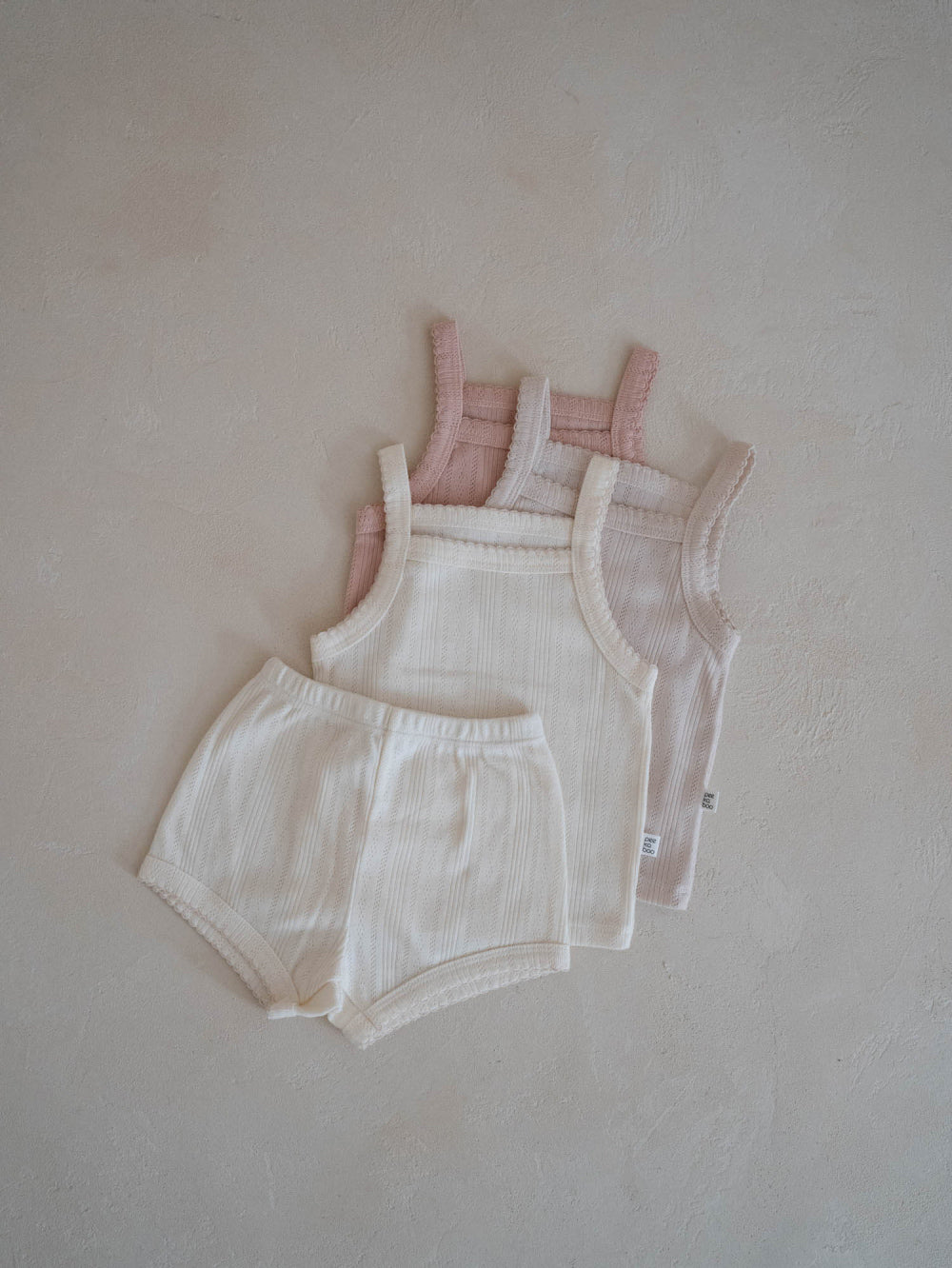 Pointelle Set | Milk