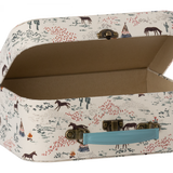 Fabric Nesting Suitcases | Set of 2
