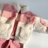 Mouse Sherpa Jacket | Pink
