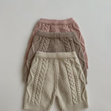 Knit Pants | Pink