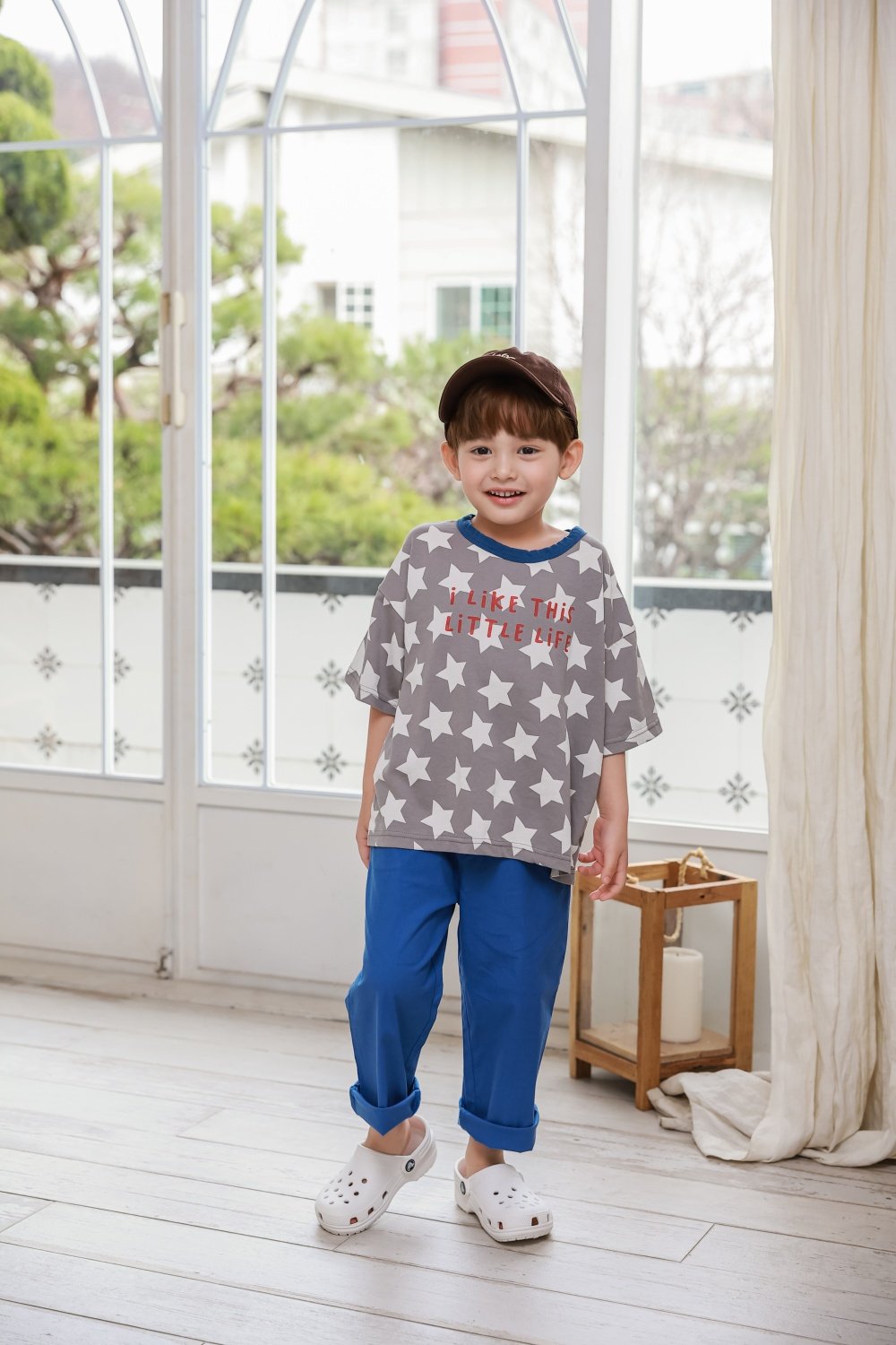 Little Life Star Tee | Grey