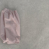 Striped Boxer Pants | Pink