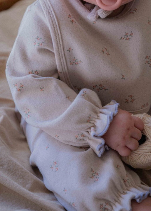 Baby Floral Set | Beige