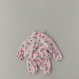 Floral Fleece Set | Pink