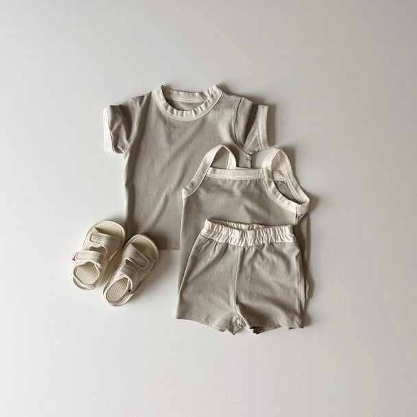 3 Piece Lounge Set | Light Khaki