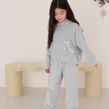 Velour Ribbon Set | Blue