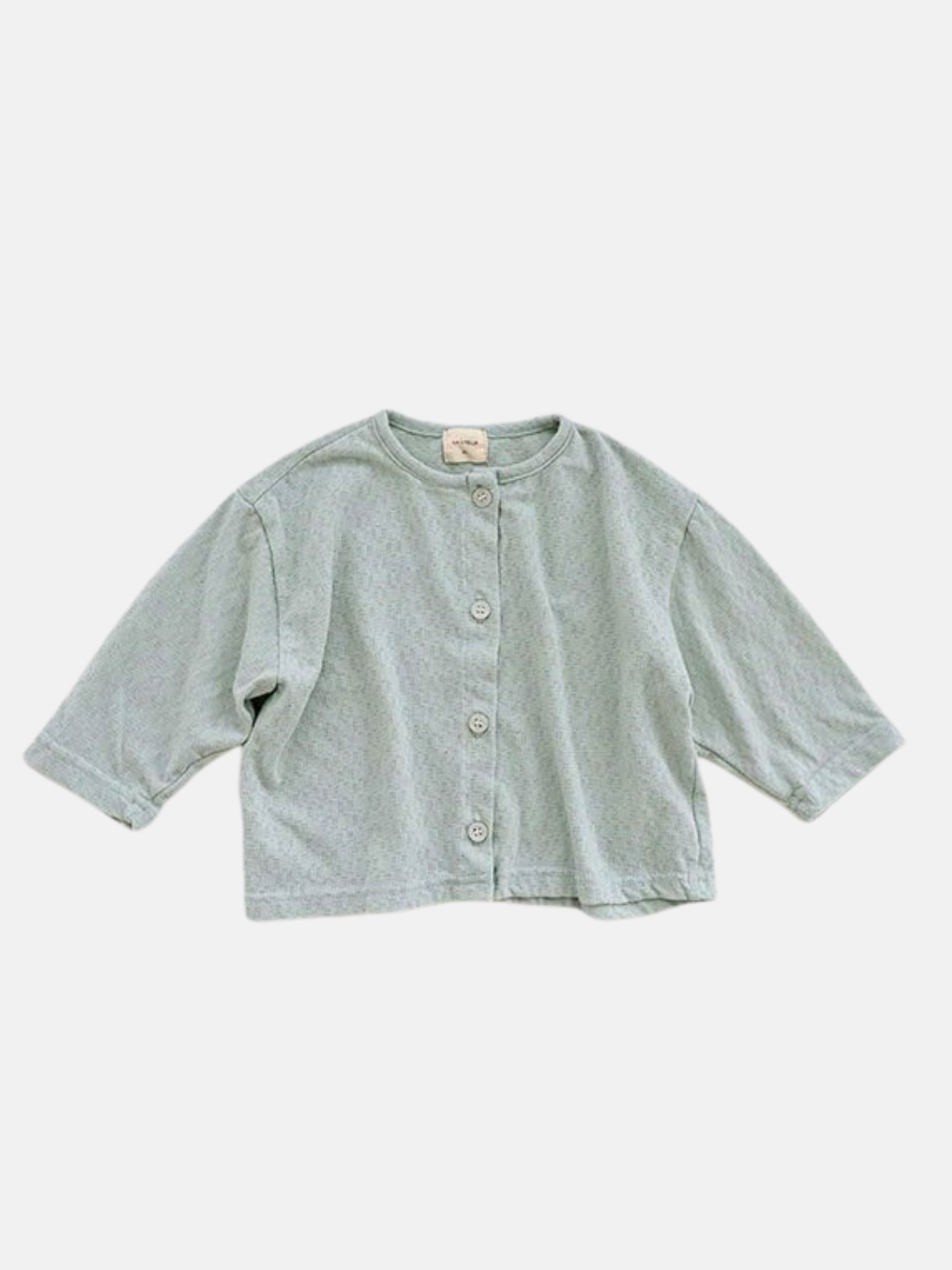 Eyelet Cardigan | Mint
