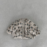 Kid's Floral Sherpa Jacket