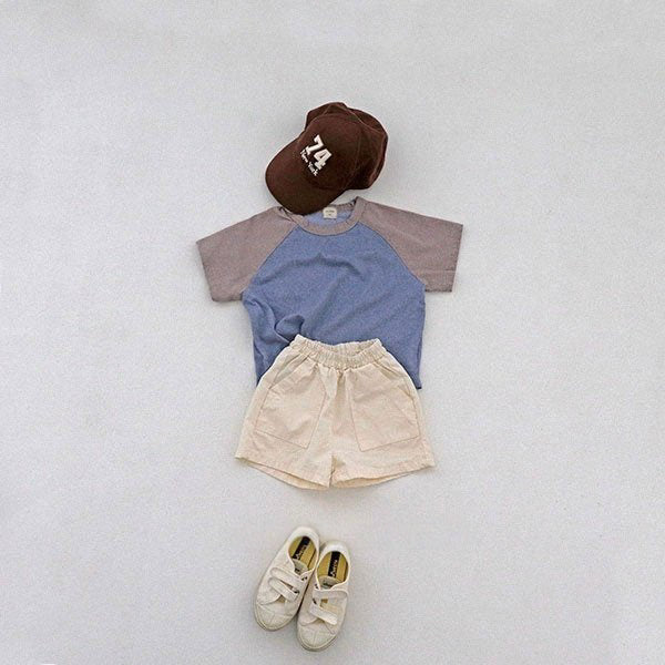 Raglan Tee | Blue