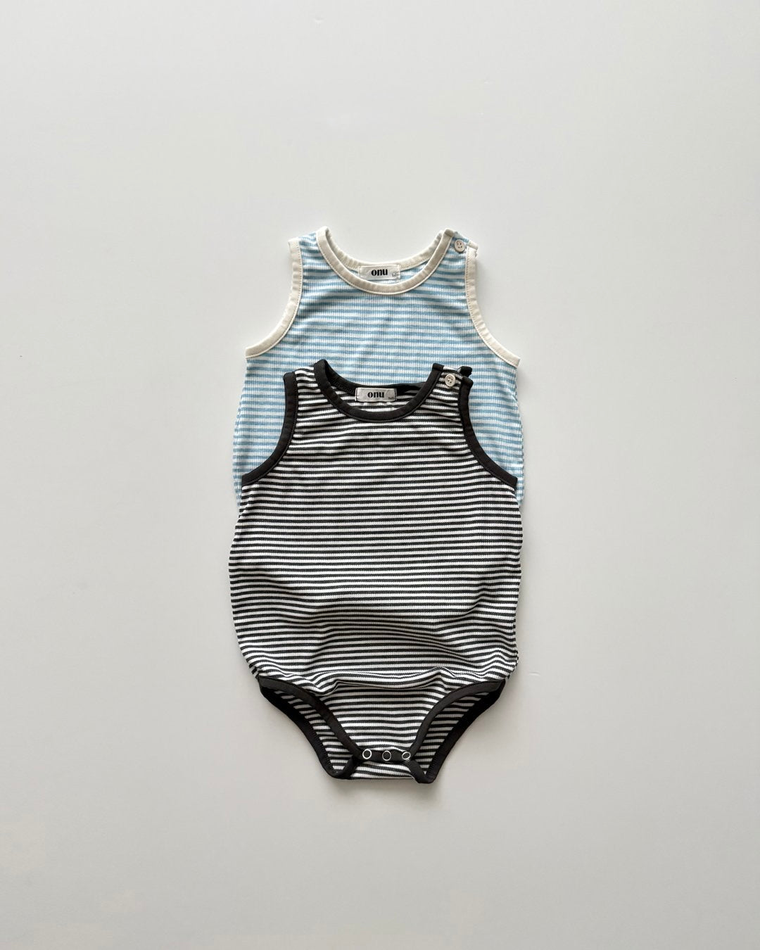 Baby Striped Romper | 2 Colors