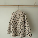 Mama's Floral Sherpa Jacket