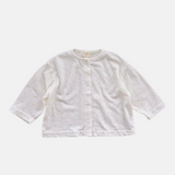 Eyelet Cardigan | Ivory