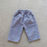 Corduroy Pants | Slate Blue