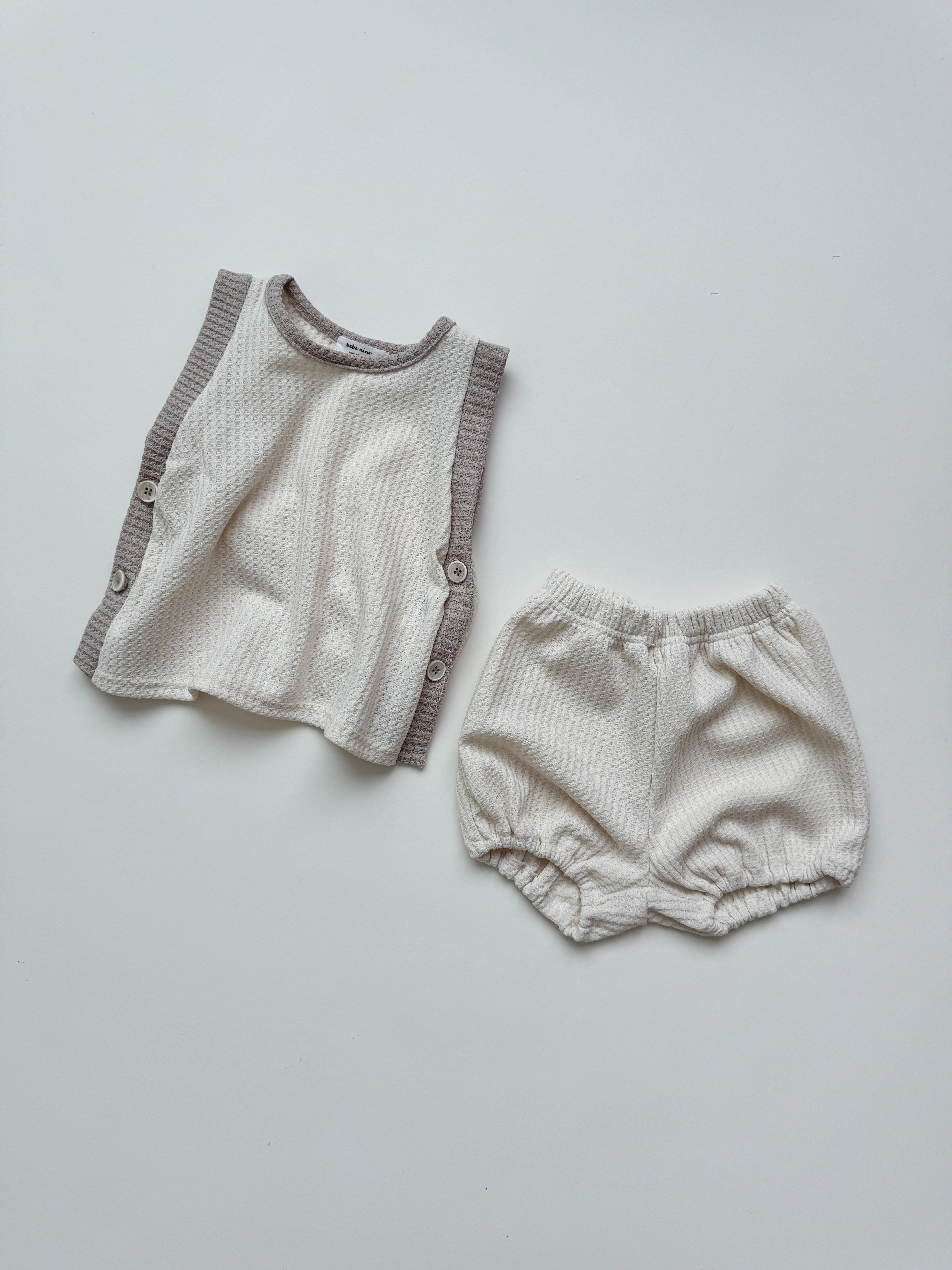 Baby Waffle Set | Cream