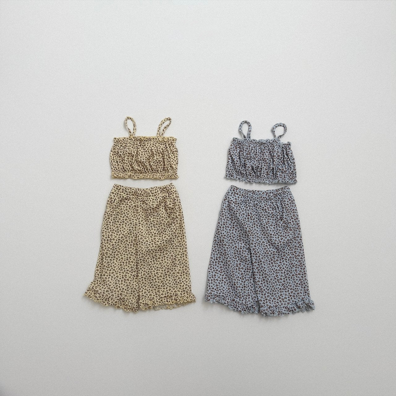 Kid's Leopard Pointelle Set | 2 Colors